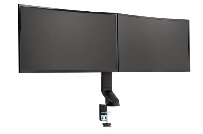 Soporte Kensington Smartfit Space-Saving Dual 2 Monitores Negro