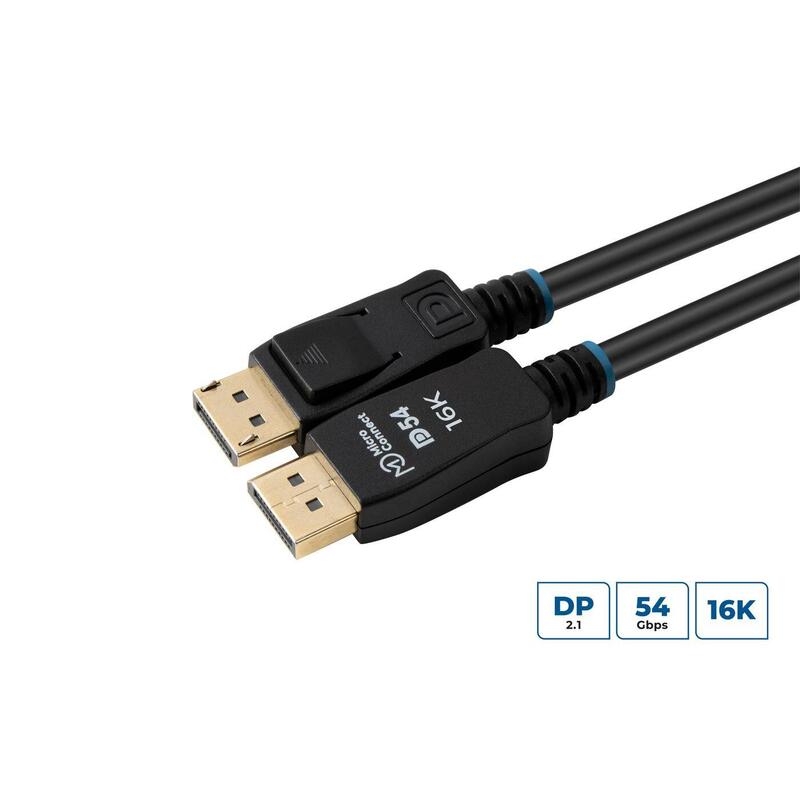 16k Displayport 2.1 54gbps  Cable 3m, Black