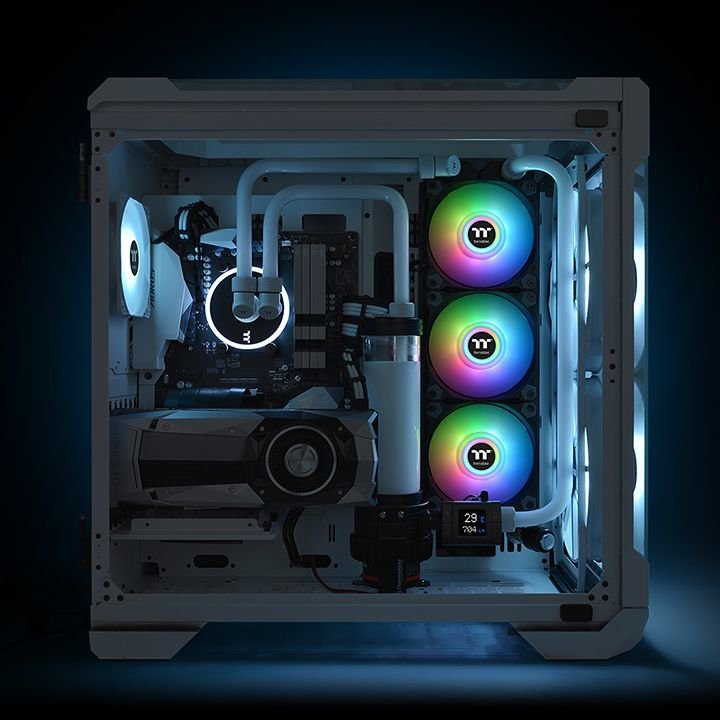 EAN 4713227525619 - Thermaltake Pure Duo 12 Universal Ventilador 12 cm Negro 2 pieza(s) imagen 6