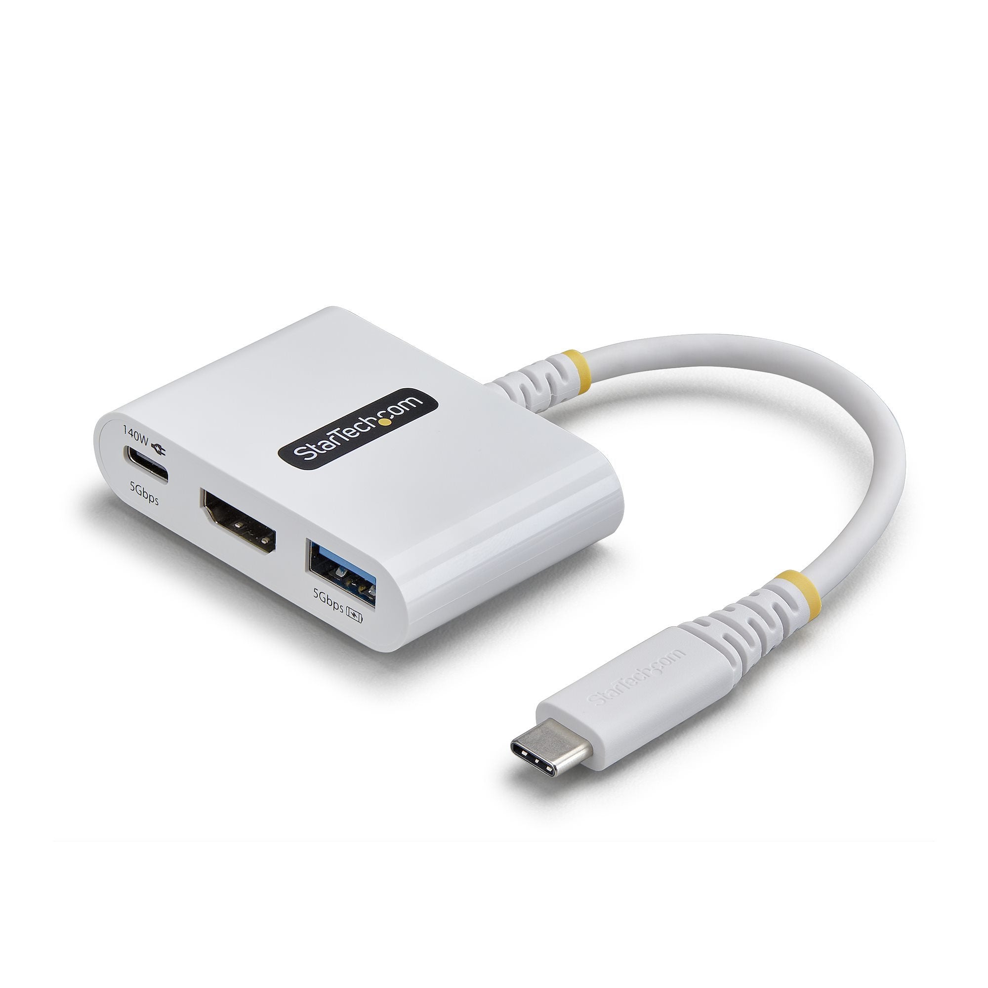 Dock Hub Multipuertos Usb-C A Cabl