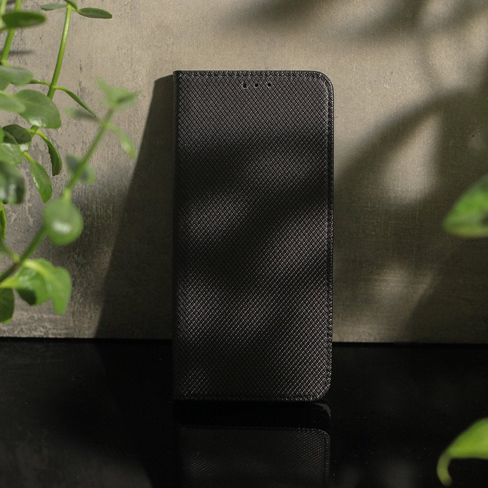 Funda Tipo Libro Con Soporte Magnética Negro Compatible Apple Iphone 13 - Jaym®