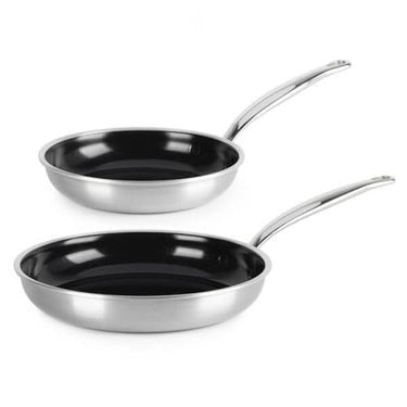 Greenpan Premiere Frying Pan Set 2-Piece,20+28cm Stainless Steel