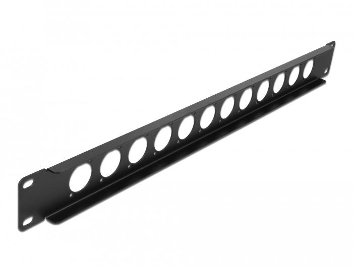 Delock 19? D-Typ Patchpanel 12 Port Schwarz