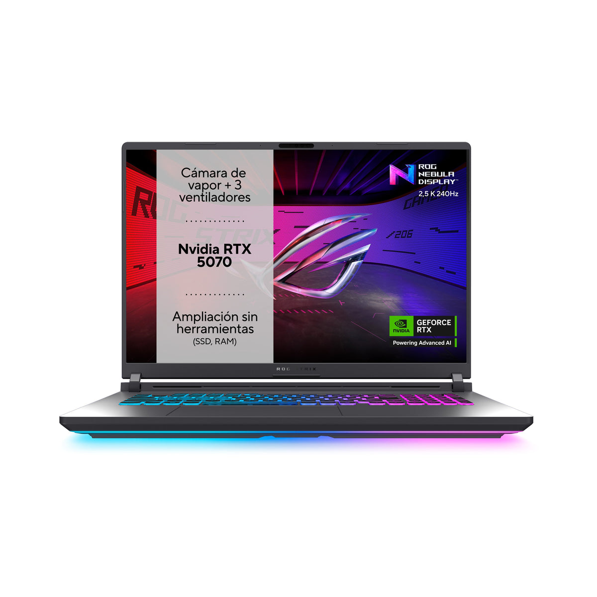 Portátil Gaming Asus Rog Strix G18 G815lp S9005w 18 " Wqxga Intel Core Ultra 9 275hx 32 Gb Ram 1 Tb Ssd Geforce Rtx 5070 Windows 11