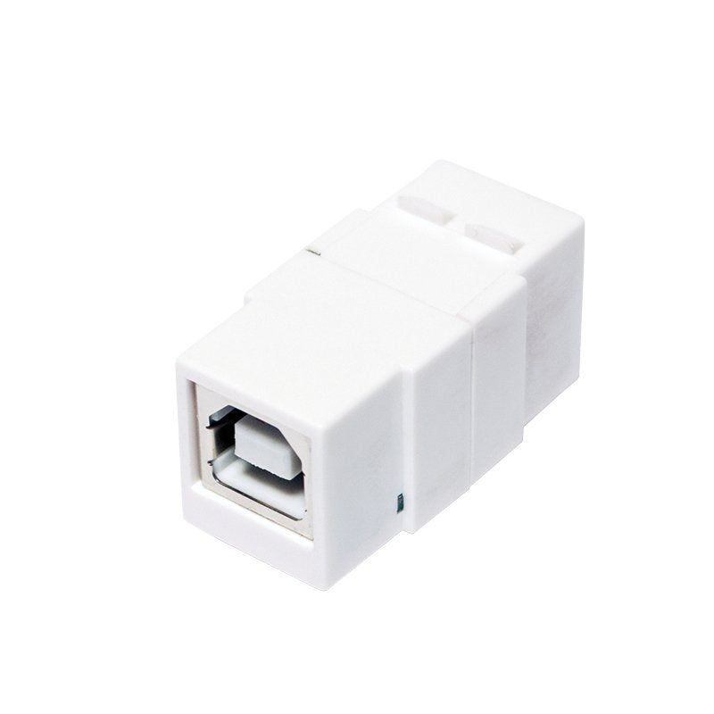 Adaptador Keystone Usb 2.0, Usb-B Hembra > Usb-B Hembra Blanco