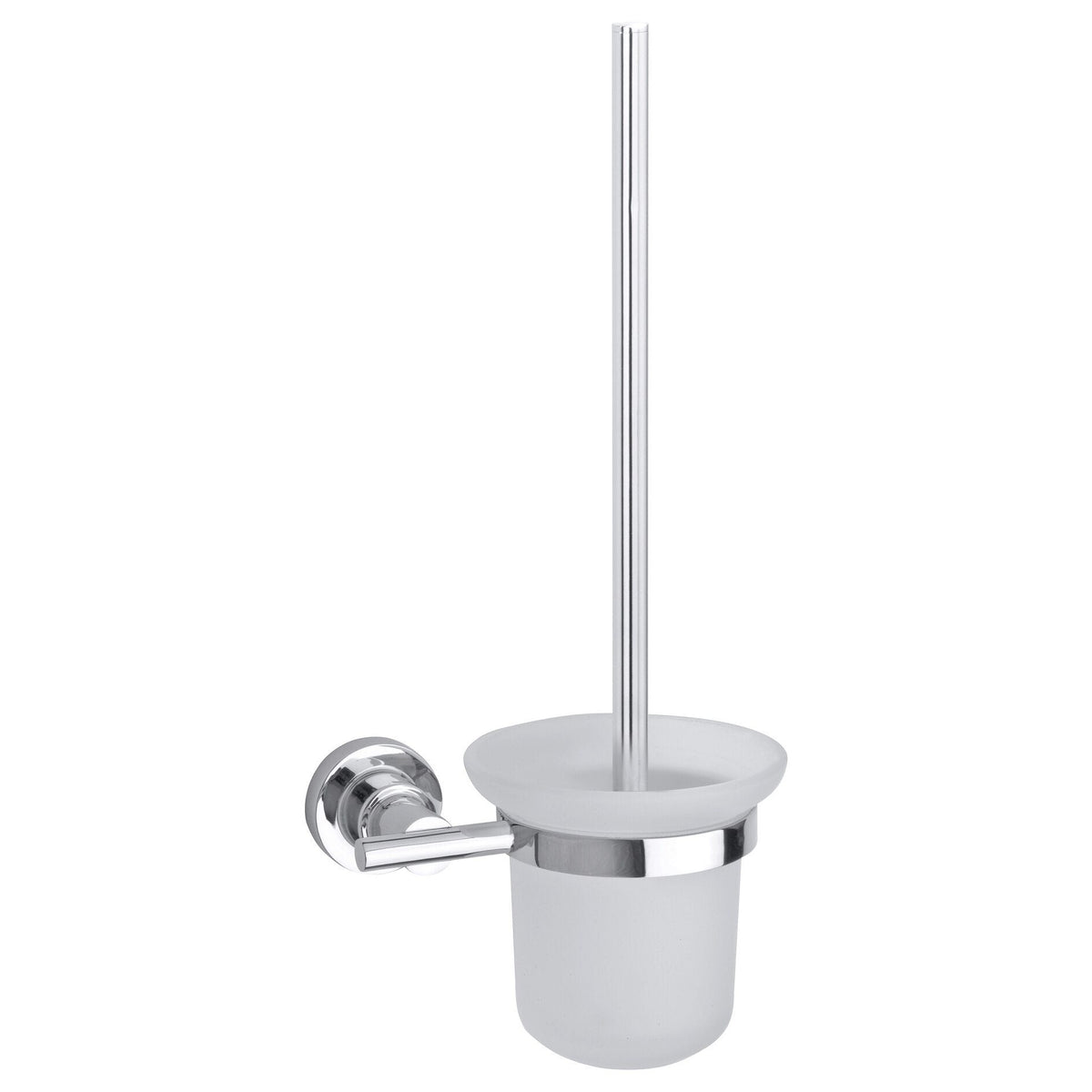 Tesa Luup Wc-Buerstengarnitur Incl. Adhesivo Plata
