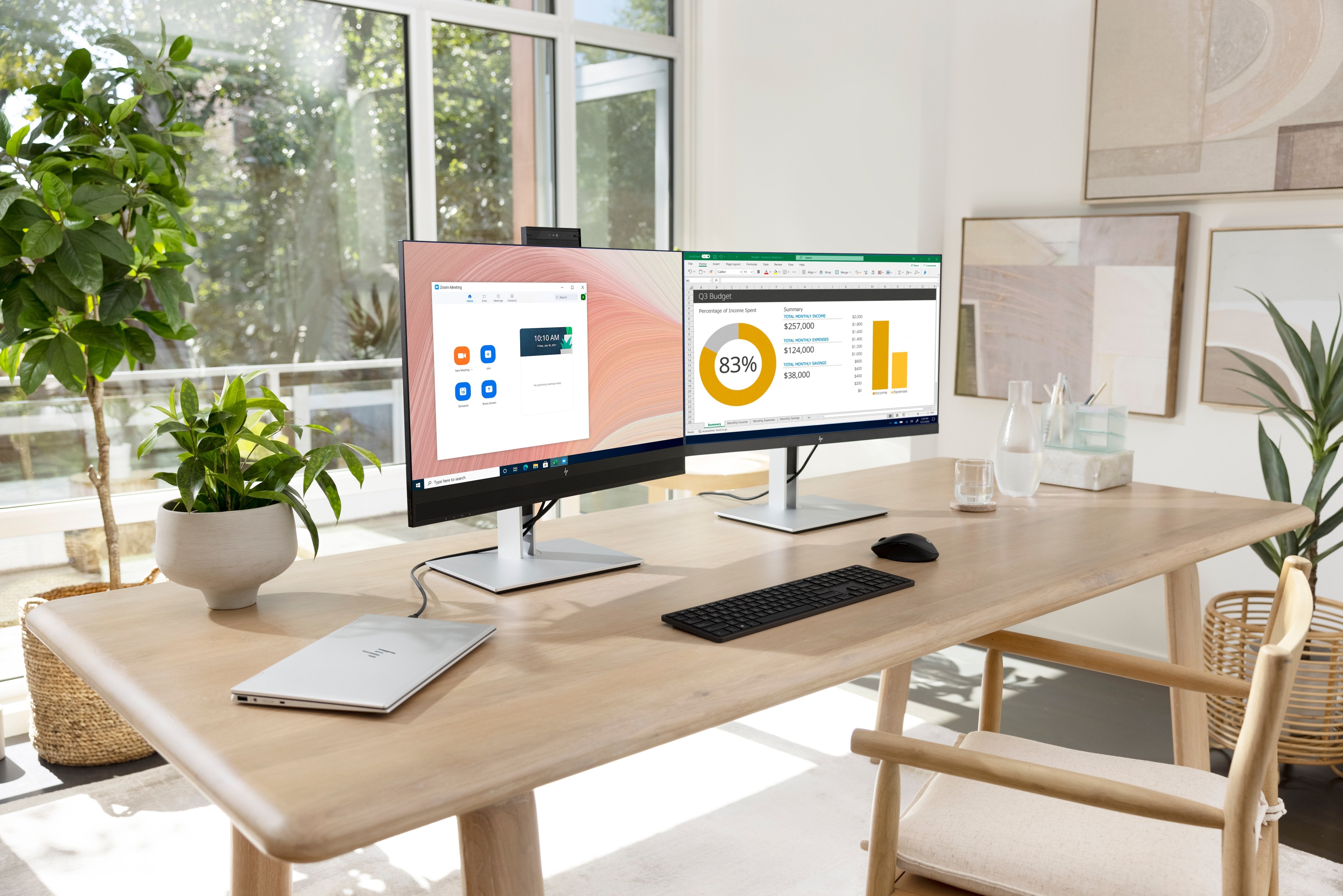 Monitor Hp 27" E27 G4 Fhd 1920x1080 Vga/Hdmi/Disp Port     In