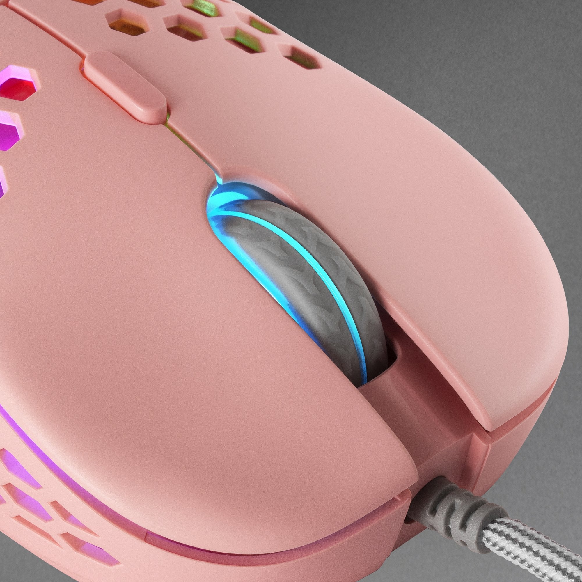 Raton Optico Mm55 Pink Mars Gaming