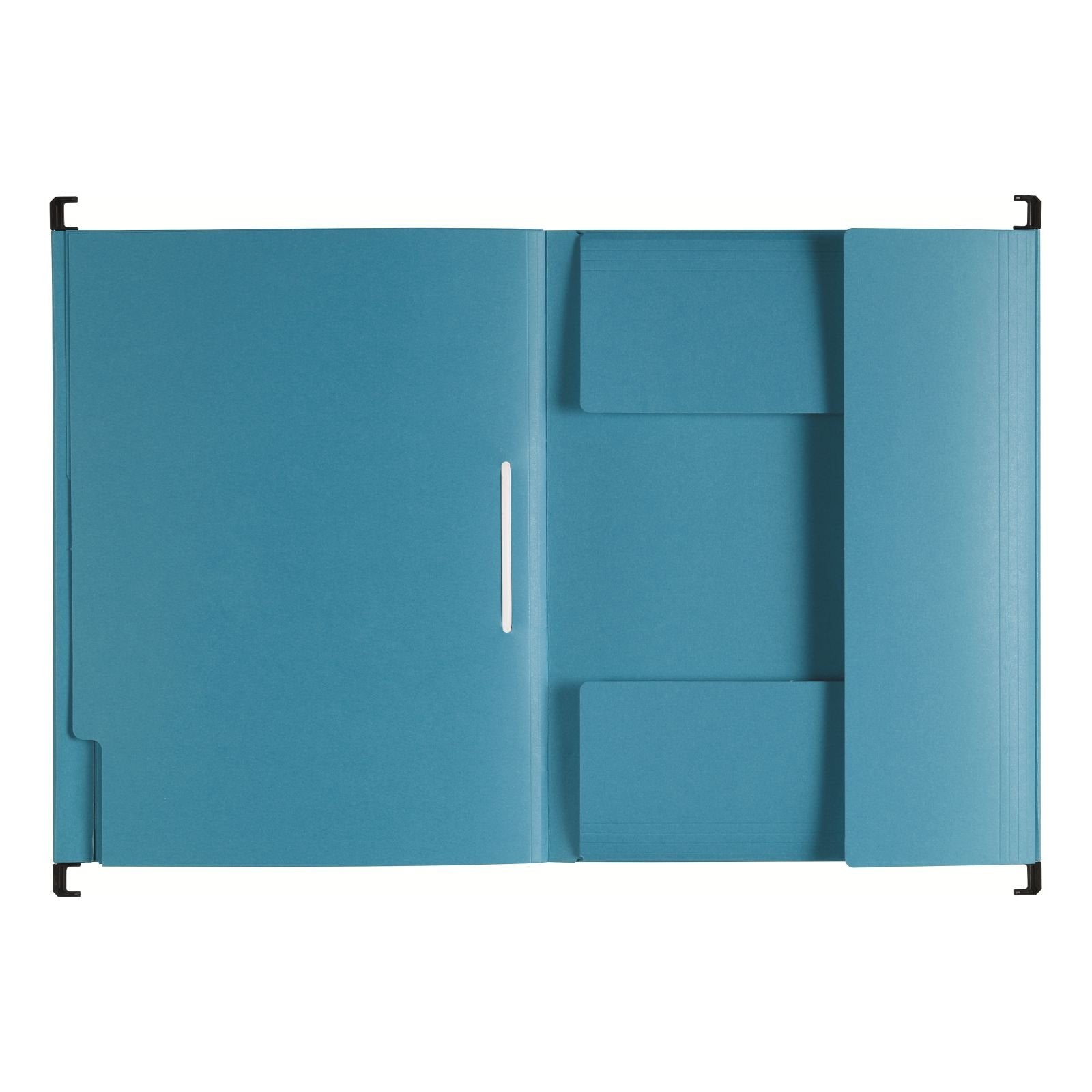 Carpeta De Personal Pagna A4 5 Compartimentos Azul