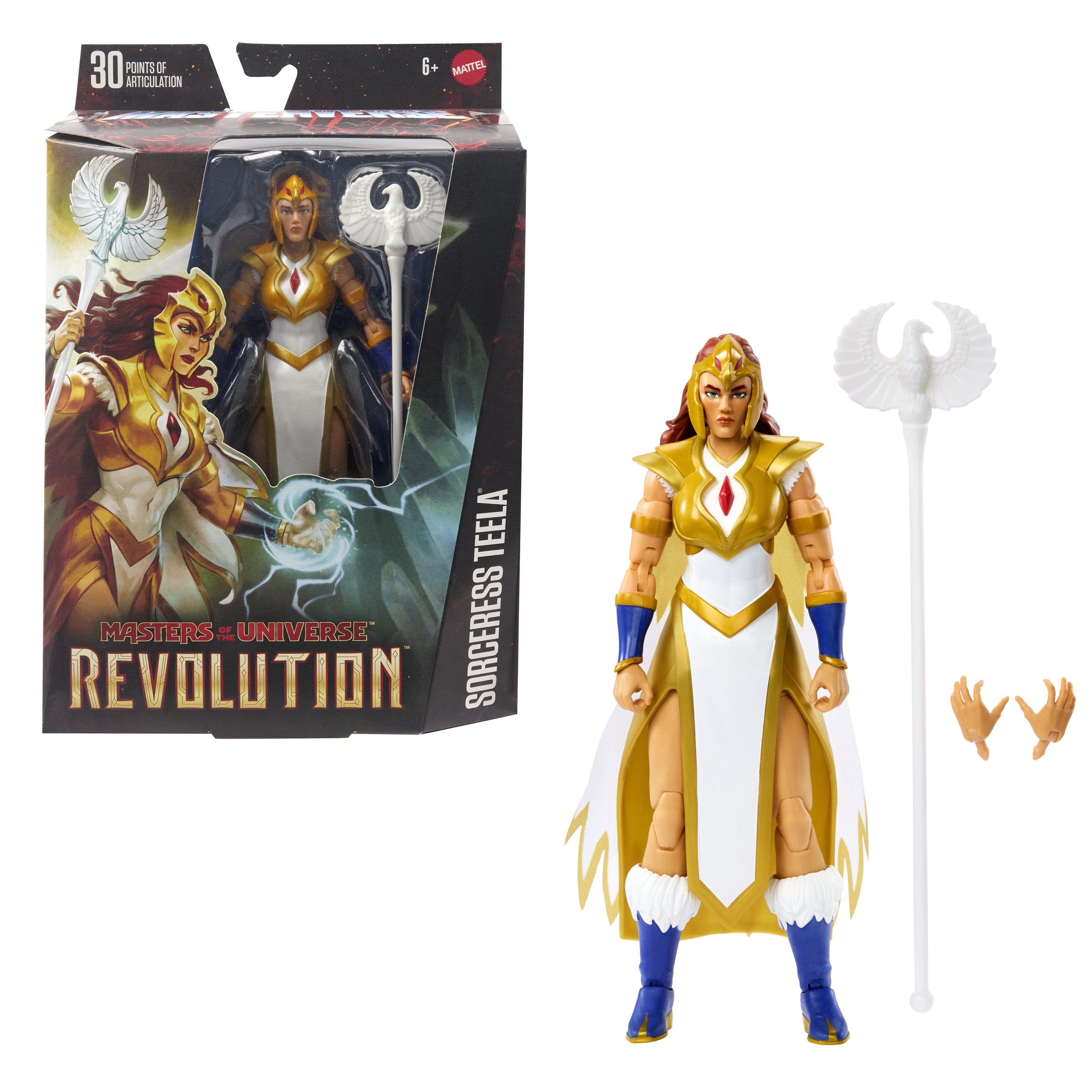 Mattel Masters Of The Universe Masterverse Zauberin Teela, Figura Hyc45