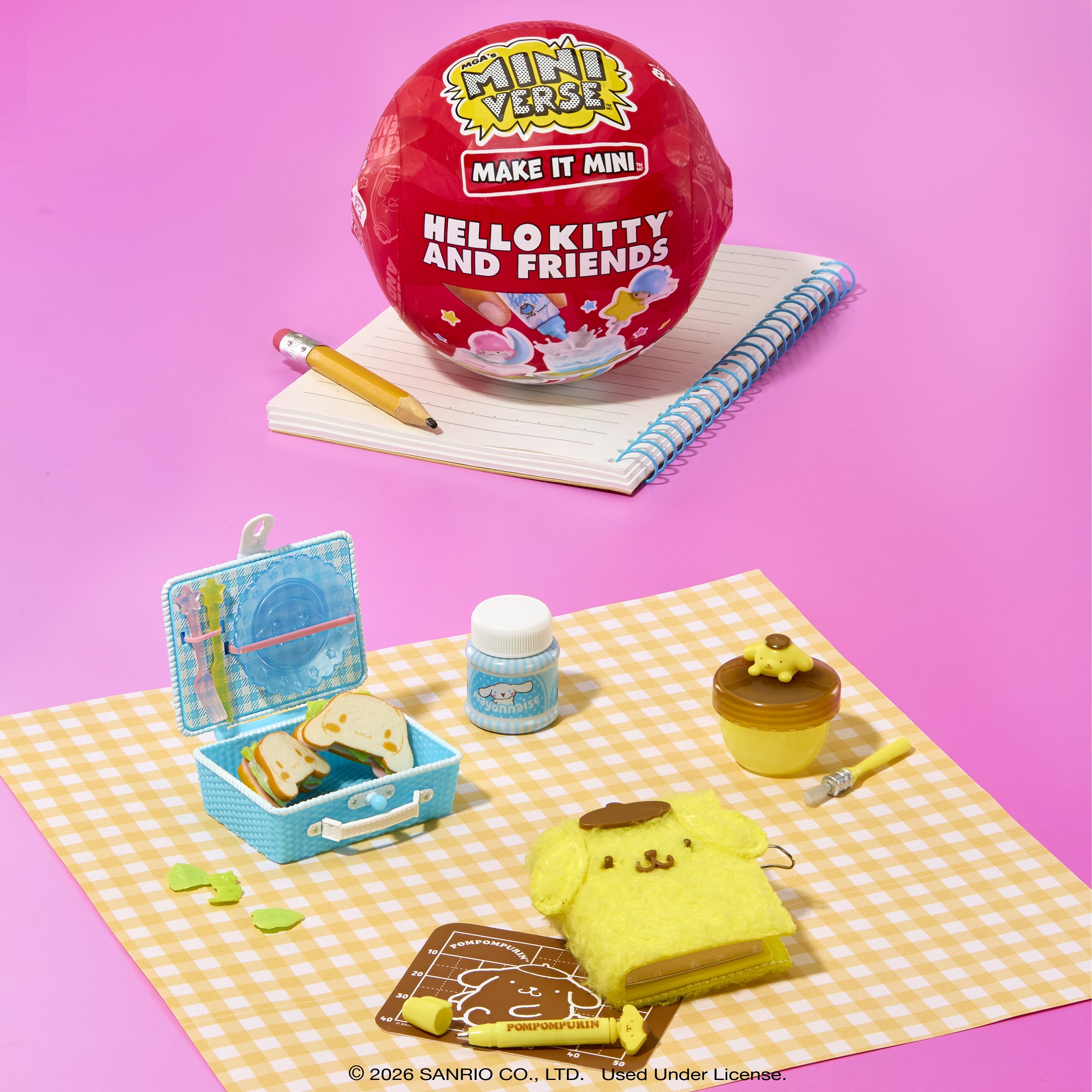 Mga Entertainment Mga'S Miniverse - Make It Mini Sanrio Hello Kitty Series 4 247746-Euc