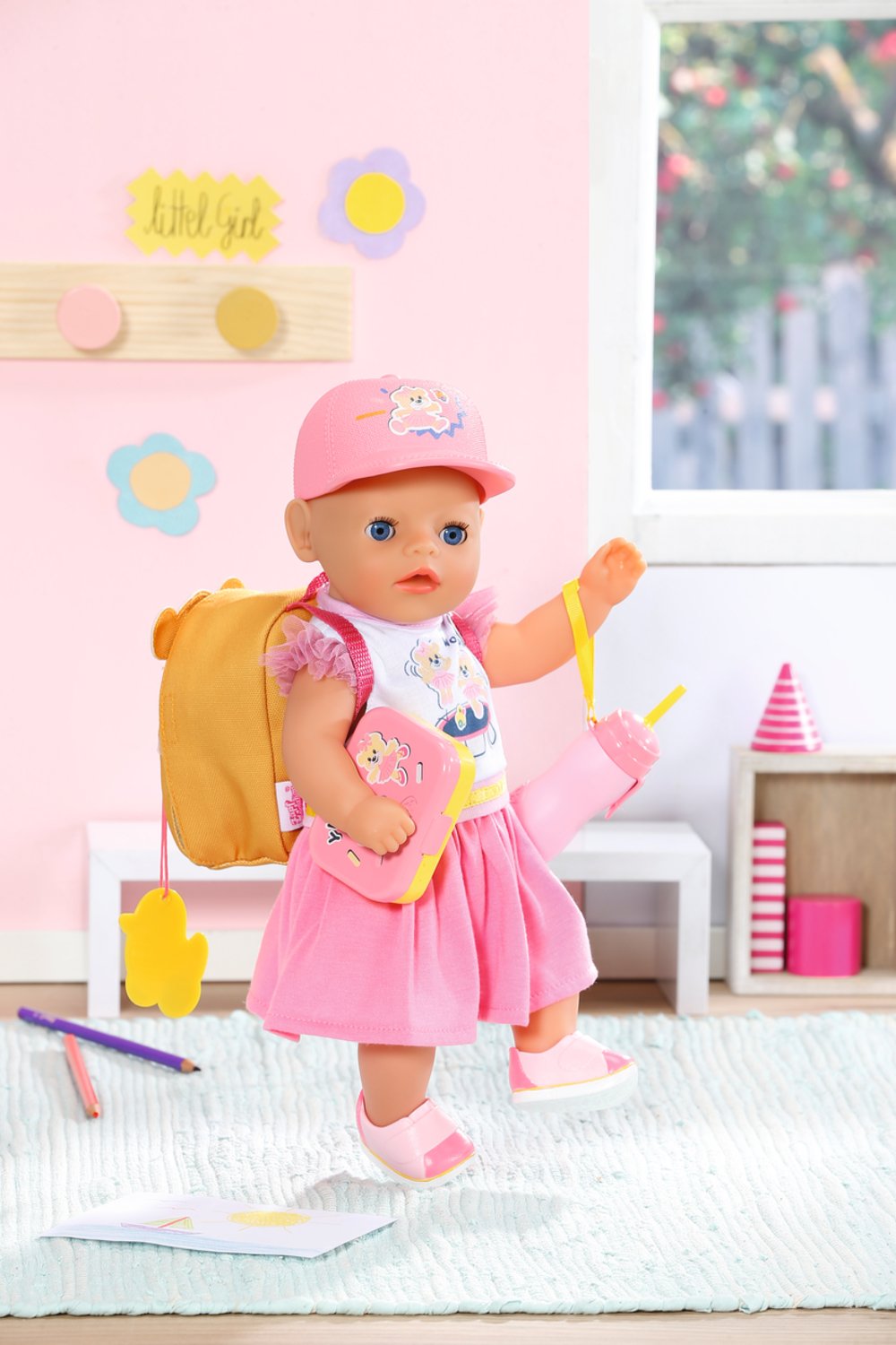 Zapf Creation Baby Born® Juego De Mochila Para Guardería, Accesorios Para Muñecas 834961