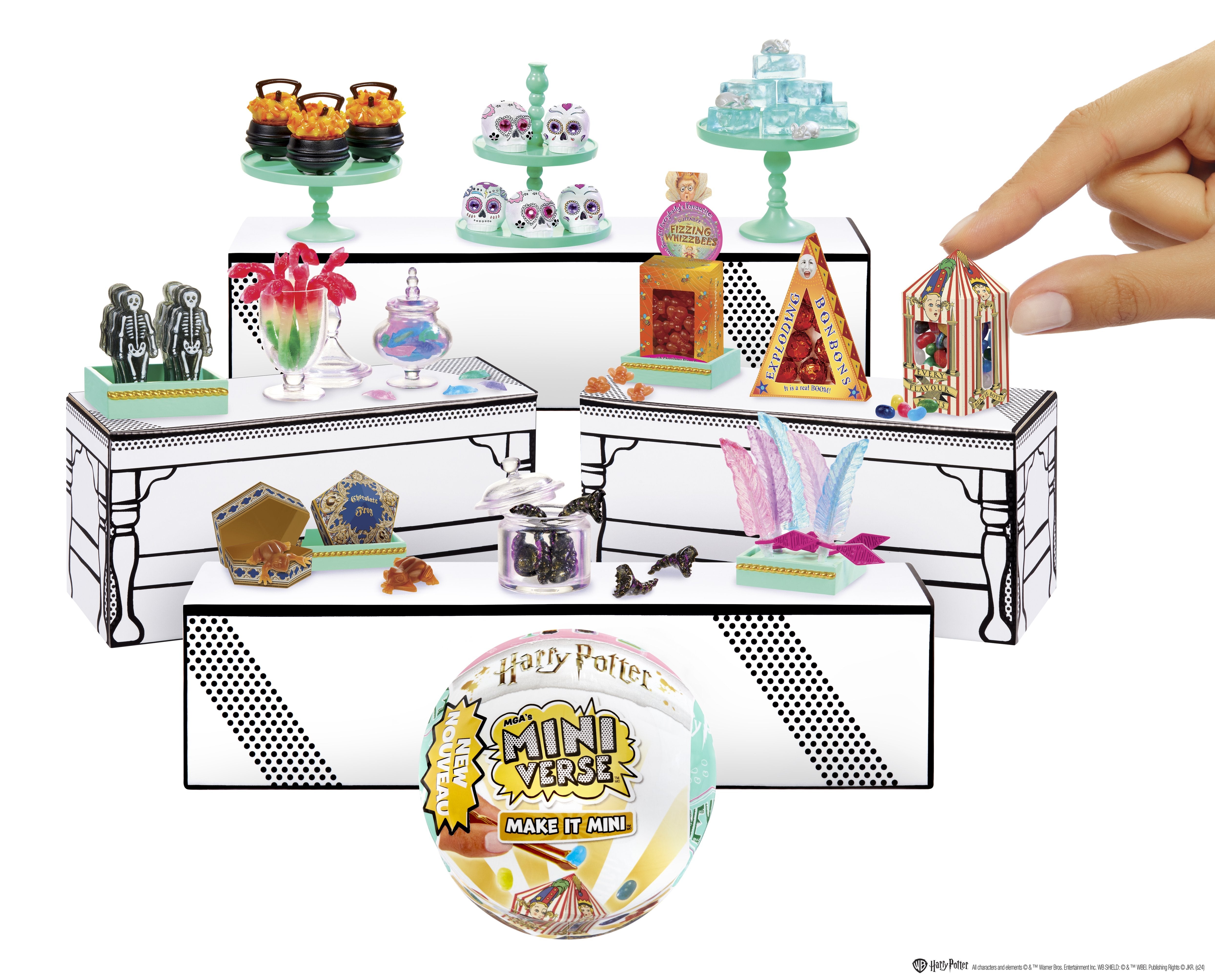 EAN 0035051528302 - Miniverse Make It Mini Harry Potter Honeydukes in PDQ imagen 2