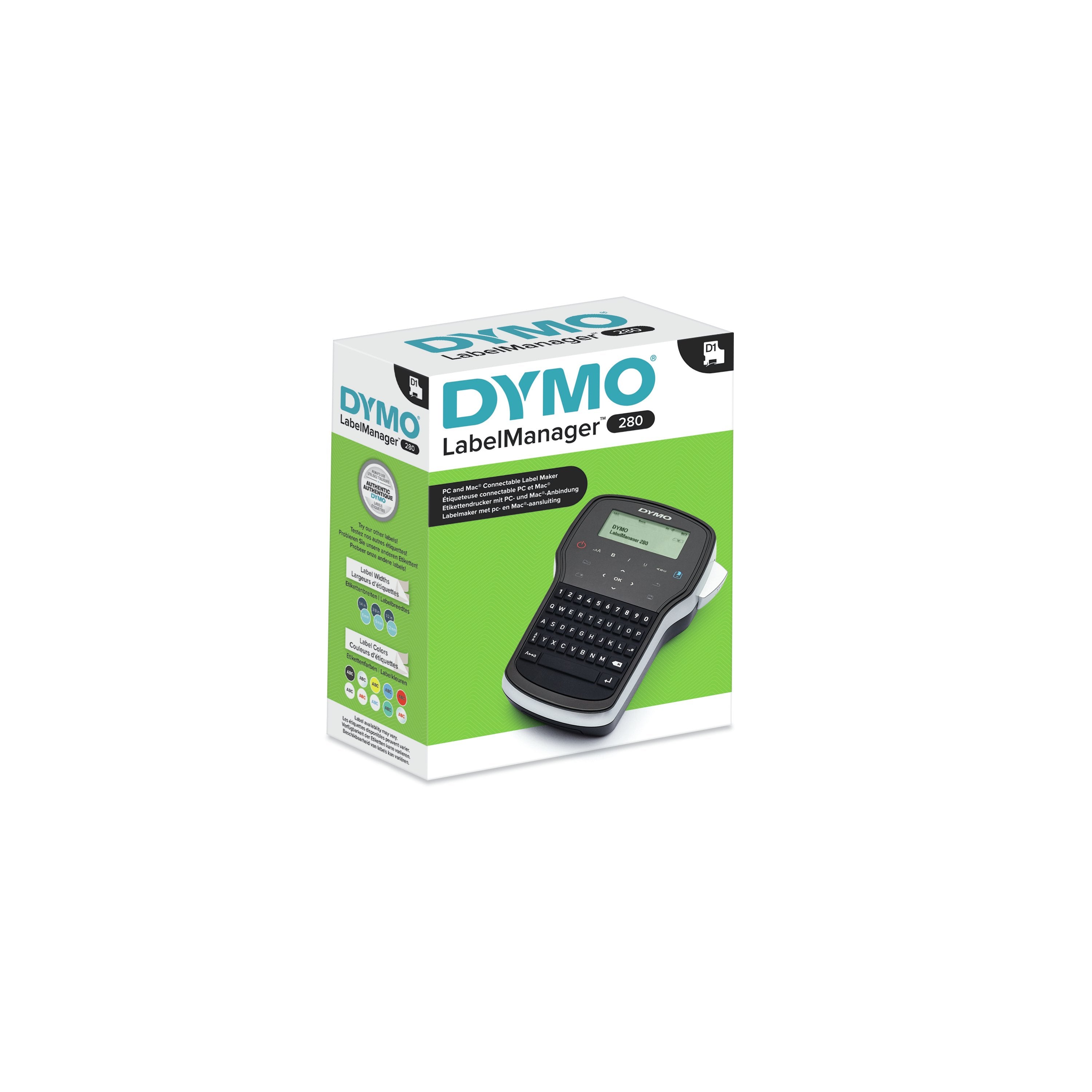 EAN 3501170968970 - DYMO LabelManager 280™ QWZ impresora de etiquetas Transferencia térmica 180 x 180 DPI 15 mm/s D1 imagen 4