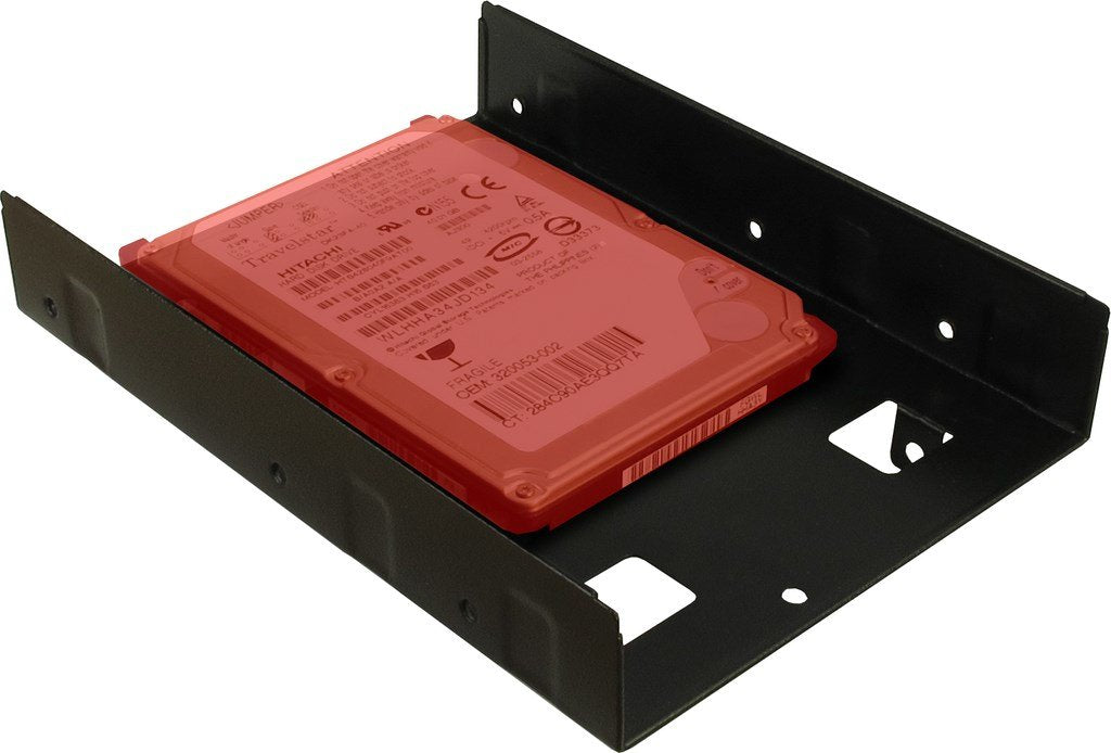 EAN 4260133125513 - Inter-Tech 88885232 panel bahía disco duro 2x 2,5" Panel embellecedor frontal Negro imagen 4