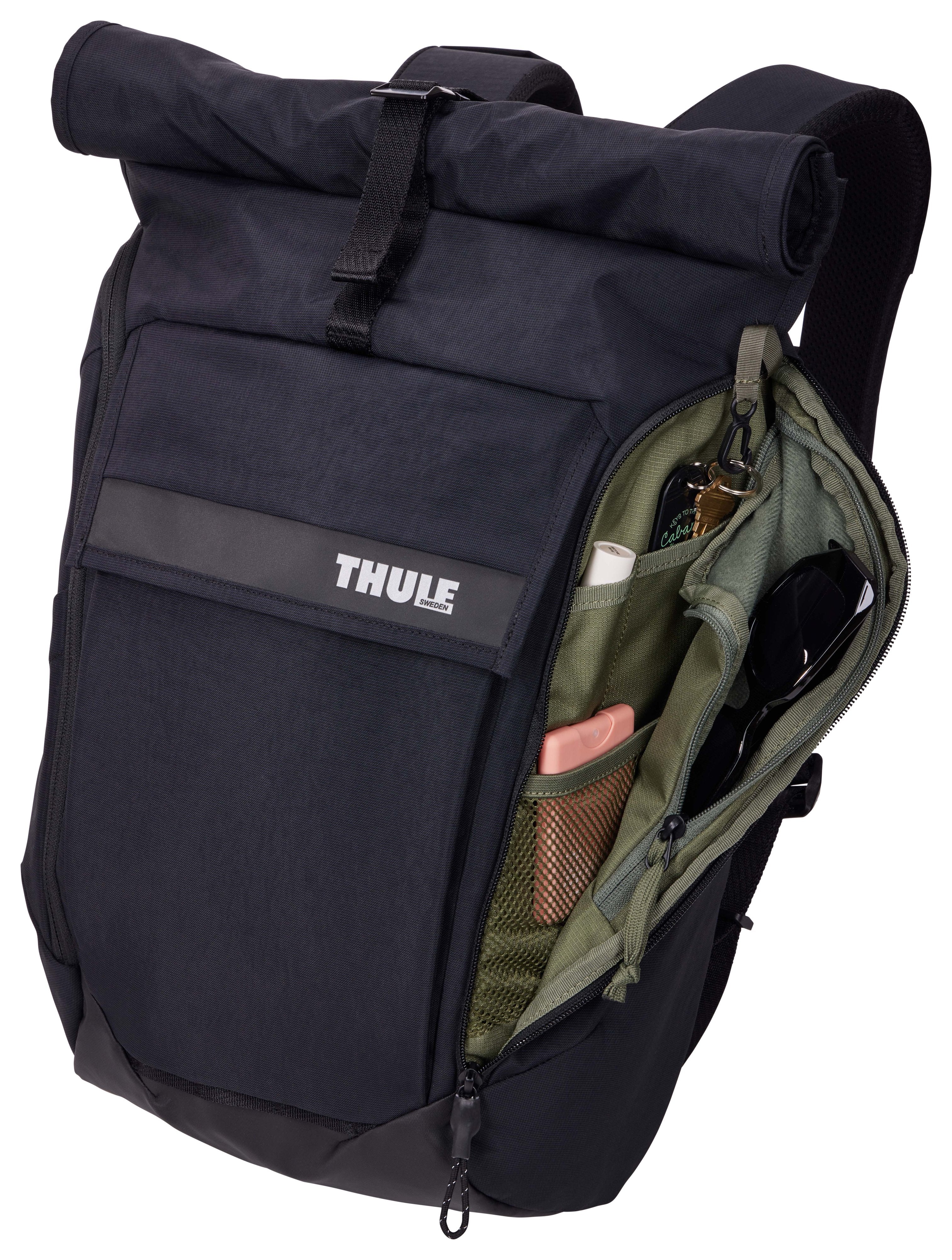 Mochila Thule Paramount Parabp3116 Black Informal Negro Nylon, Poliéster