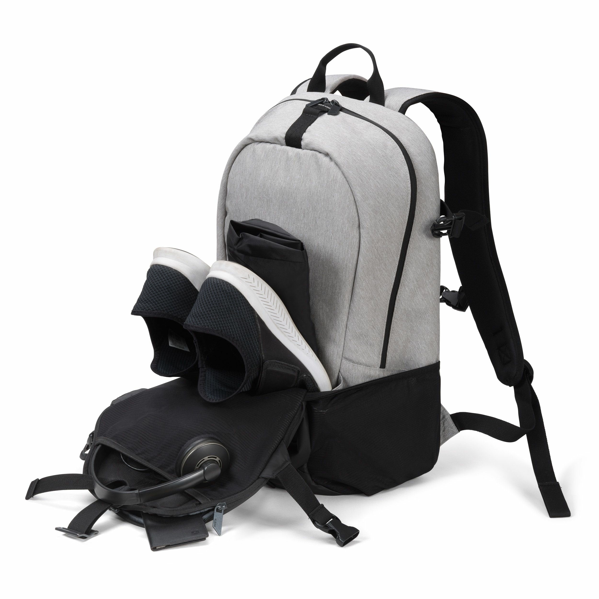 Dicota Go Mochila Para Portátil 39,6 Cm (15.6") Gris