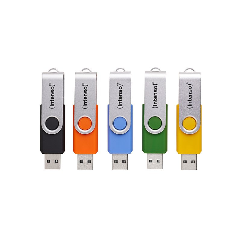 Intenso Office Line         16gb Usb Stick 3.2  Multipack X5 Bunt