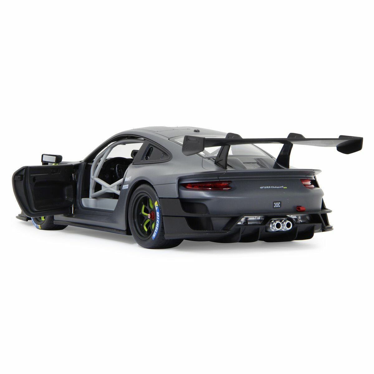 Jamara Porsche 911 Gt2 Rs Clubsport 25 1:14 Grau 2,4ghz Manual Door