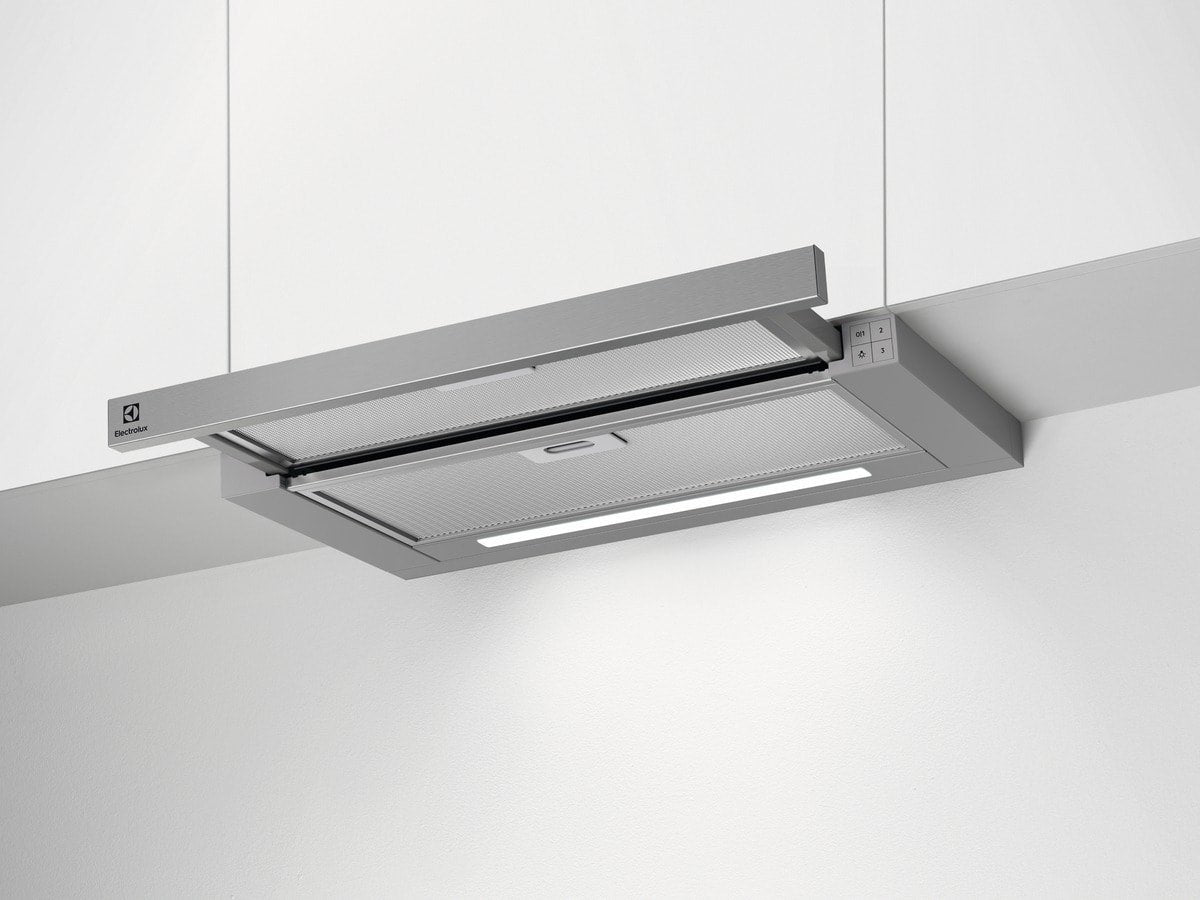 EAN 7332543810222 - Electrolux LFP616X Semintegrada (extraíble) Gris 600 m³/h imagen 1