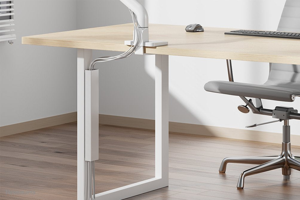 Ads06-123wh Cable Cover,  Magnetic Fixture, Universal,