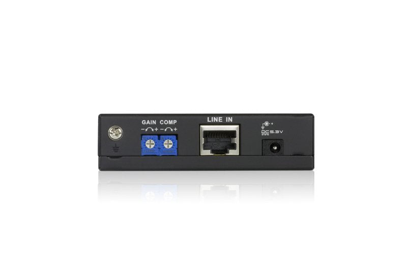 Receptor Vga/Audio Sobre Cat5  (300m, 1920 X 1200) Aten Para Vs120xt