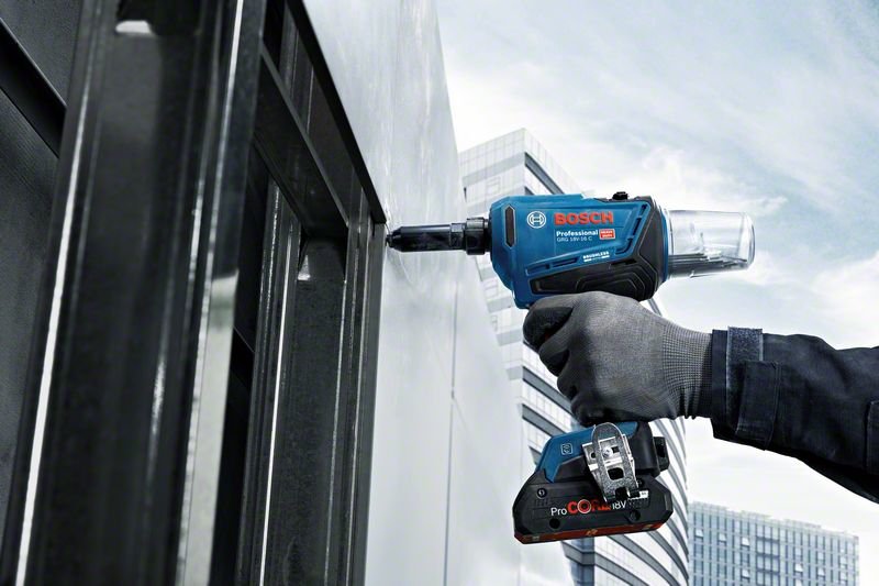 Remachadora Inalámbrica Bosch Grg 18v-16 C Professional Solo, 18 Voltios