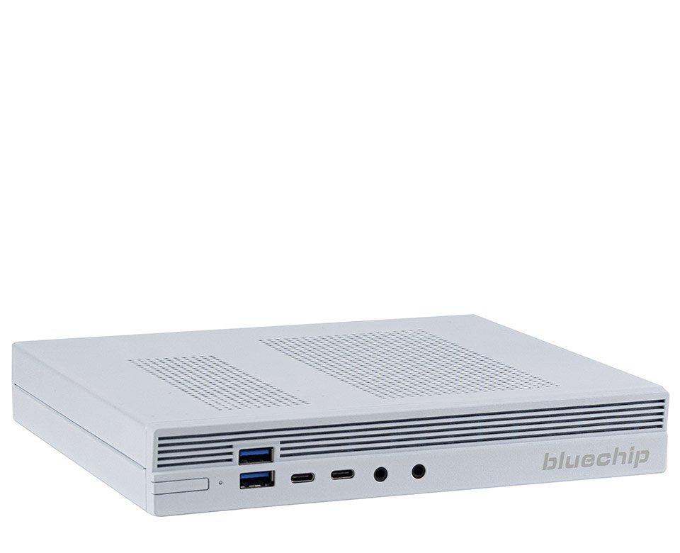 Bluechip Businessline S3160 *Blanco* Intel® Core I5 Procesador 14400 / Hasta 4.70 Ghz, Windows 11 Pro, 8 Gb Ddr5, 500 Gb Nvme Ssd, Intel® Wi-Fi 6, Bluetooth 5.3, 1 × Rj45 (2,5 Gb/S), Intel® Uhd Gráfica, Built-To-Order