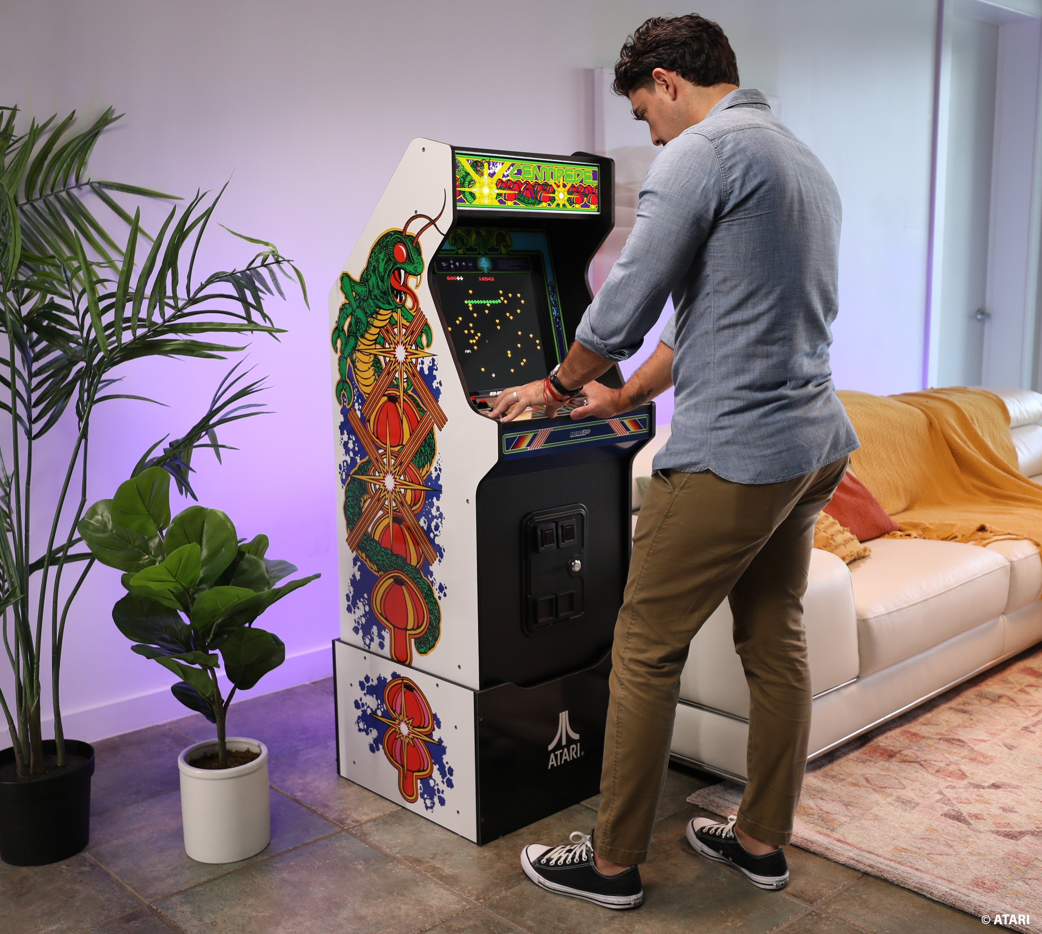 EAN 1220000276291 - Arcade1Up Atari Legacy Arcade Game Centipede Edition imagen 8