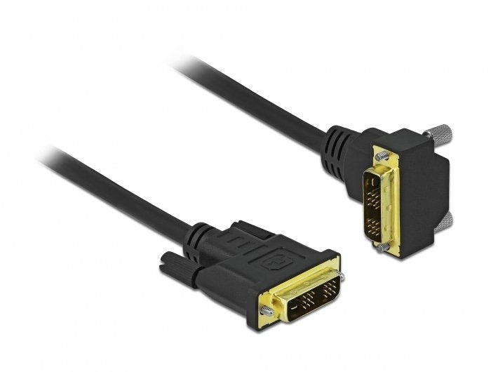 Delock Dvi Cable 18+1 Macho A 18+1 Macho Angular 3 M