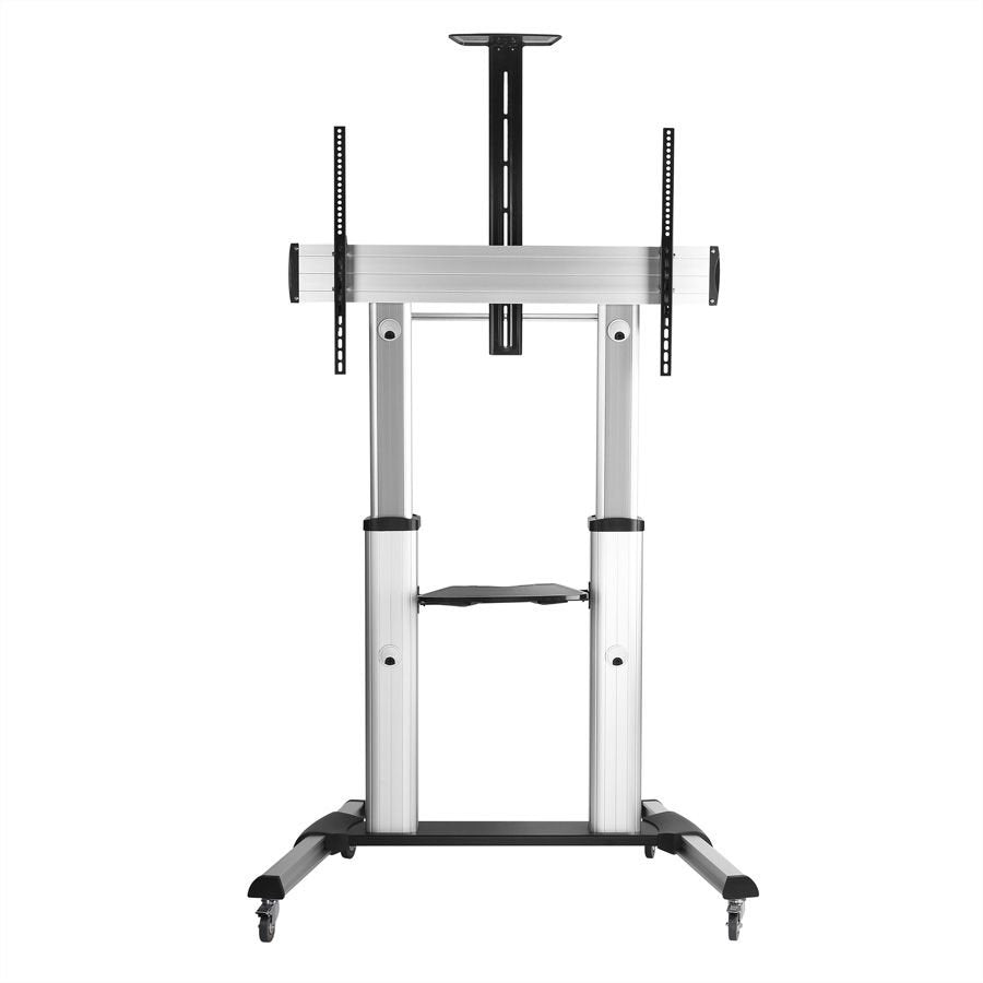 Roline Lcd- Tv-Rollstnder, 60-100 Zoll, Bis 100kg, Silberfarben