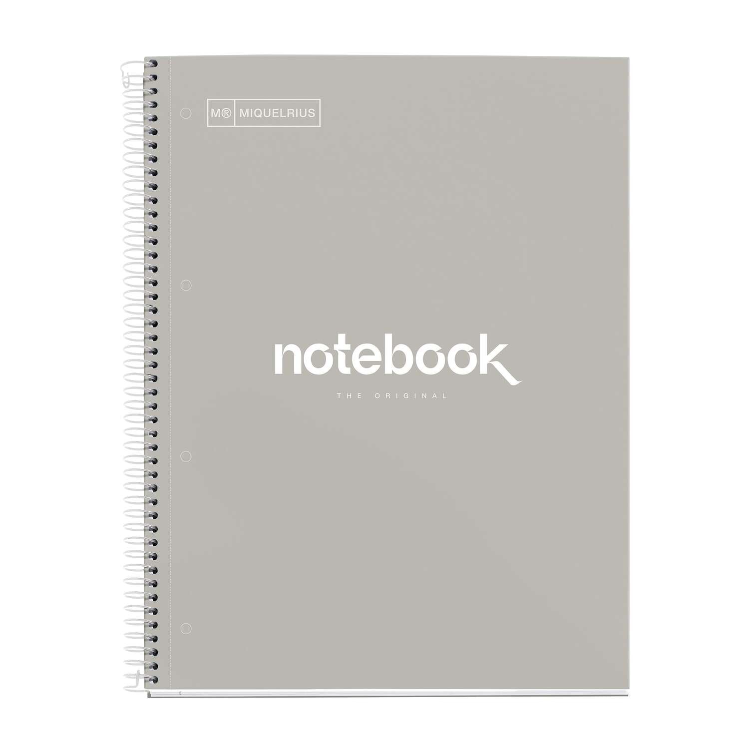 Maul A466282 Cuaderno Y Block A4 80 Hojas Gris