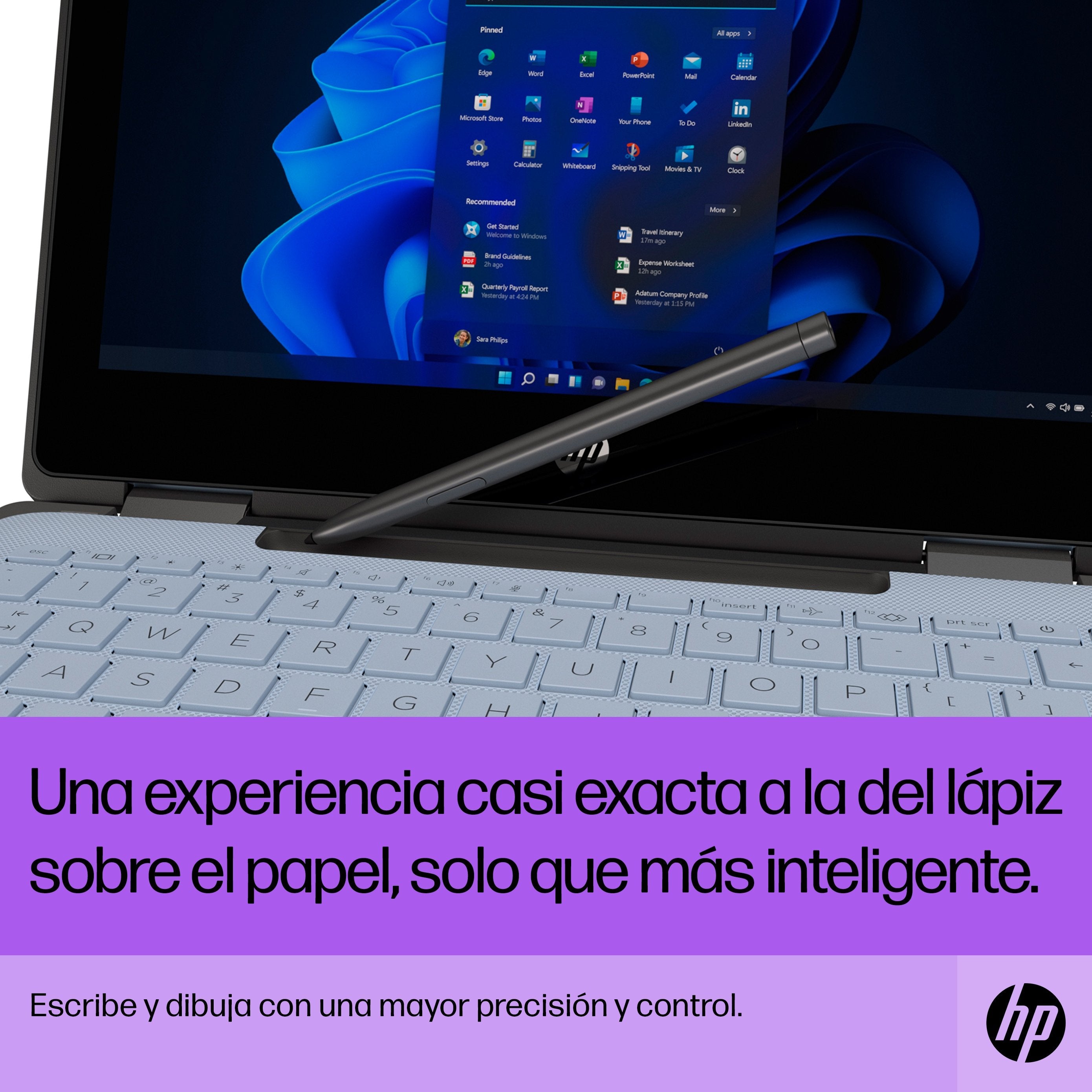 EAN 0196337930711 - HP Slim Rechargeable Pen lápiz digital 13,9 g Negro imagen 8