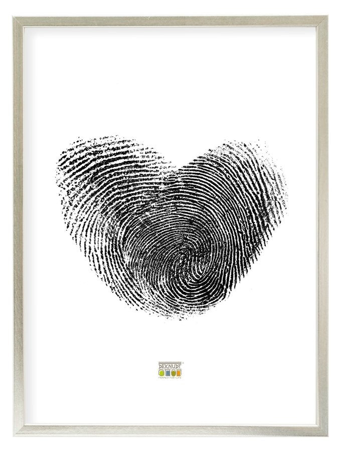 Deknudt S41jd1             30x30 Holz Silber, Schmale Leiste