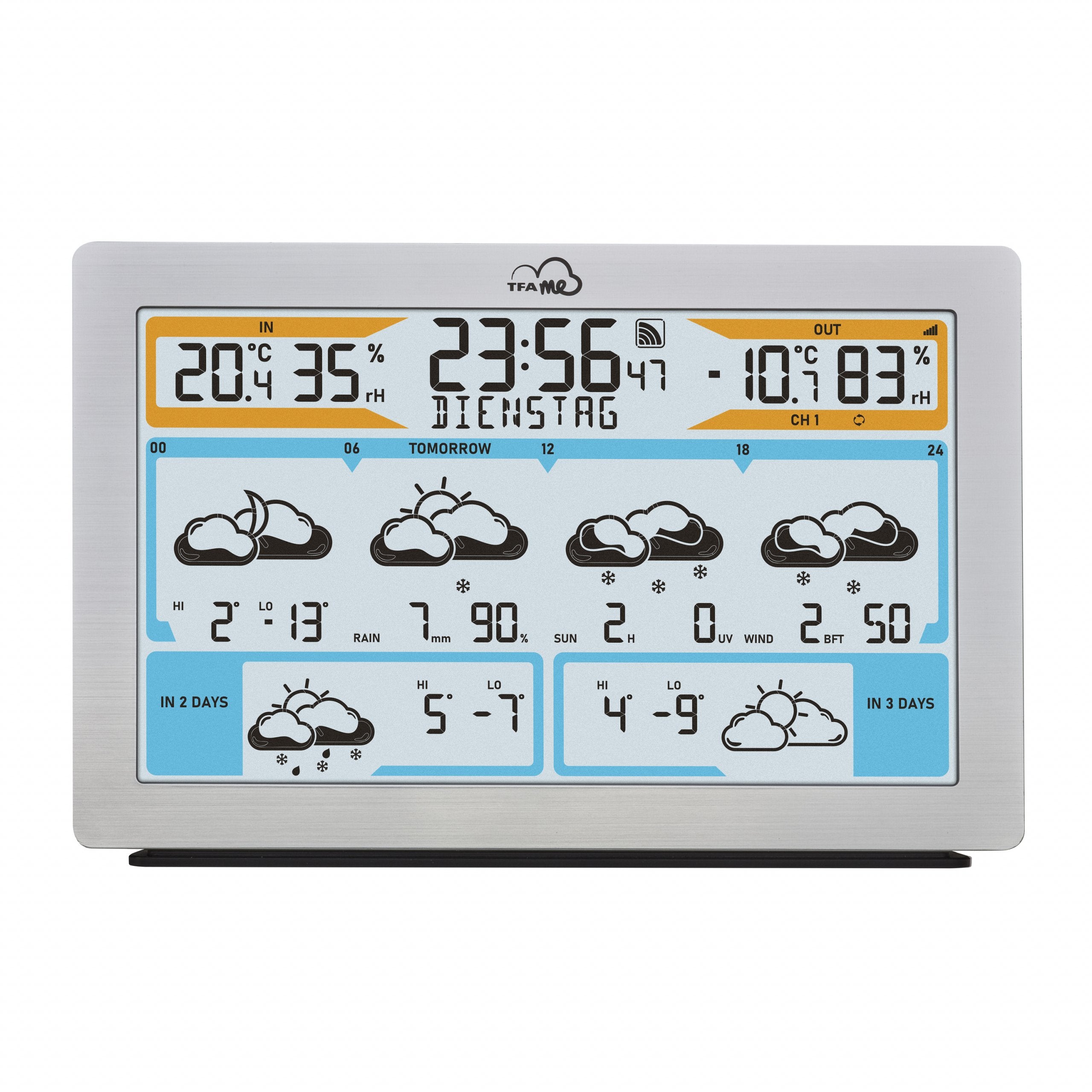 EAN 4009816042088 - TFA-Dostmann TFA.me Plata LCD Batería Wifi imagen 13