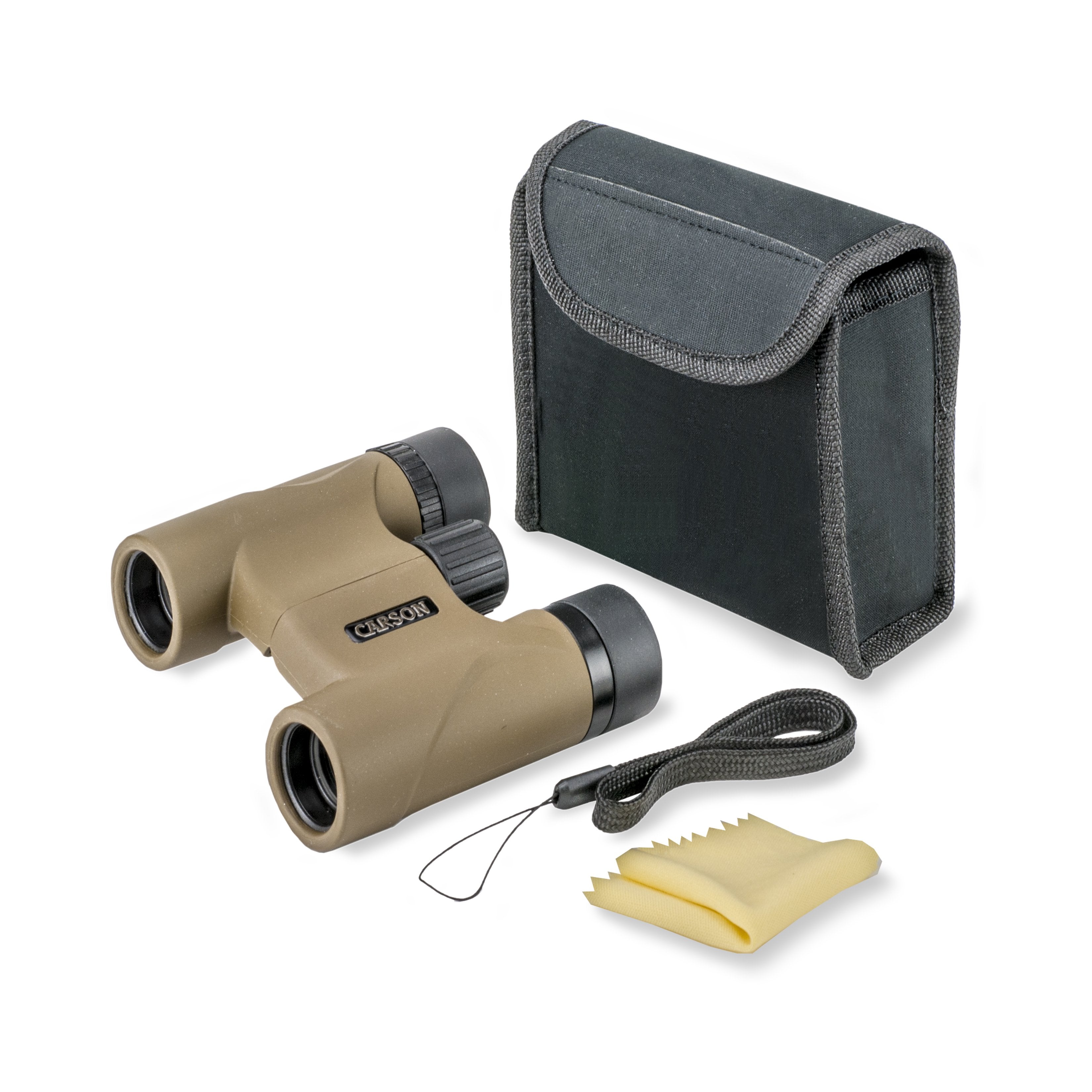 Carson Stinger Binocular Bk-7 Beige, Negro