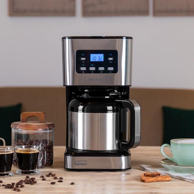 Cecotec Coffee 66 Drop & Térmico Time (Acero Inoxidable Negro, 950 Watt) 274