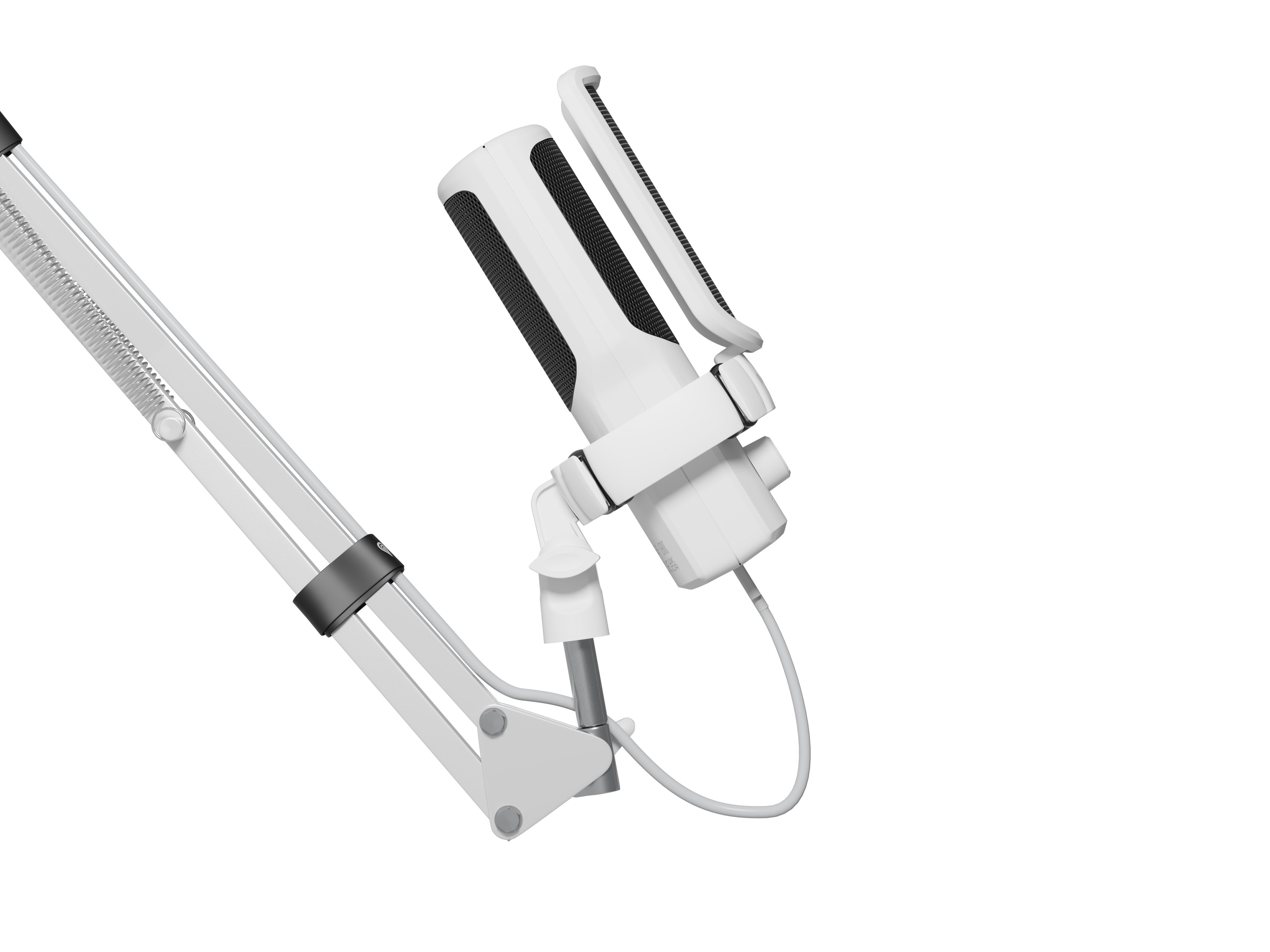 Micrófono Natec Genesis Radium 251 Usb Arm White