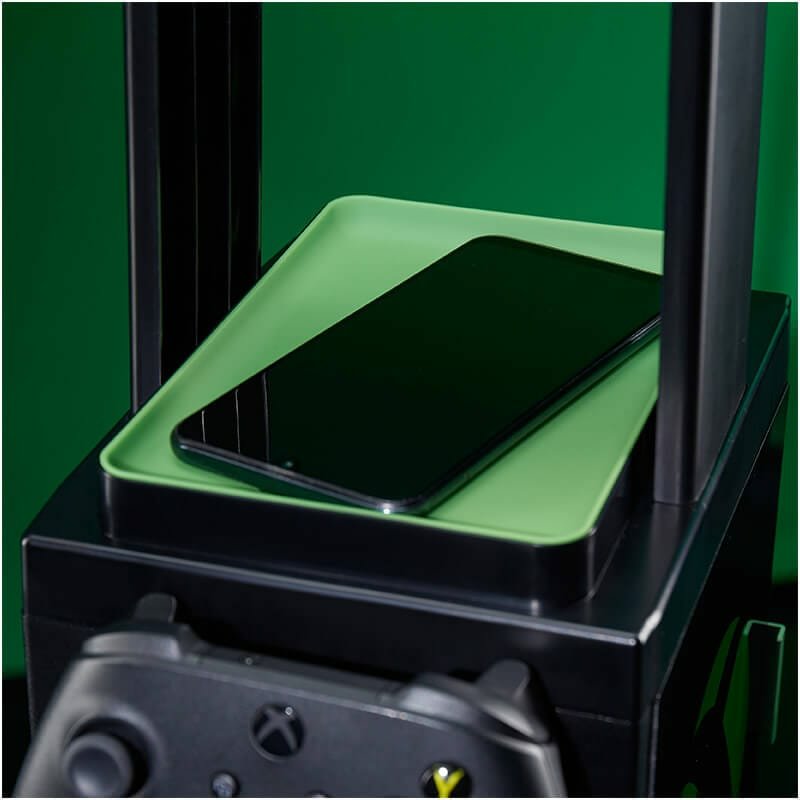 Soporte Para Accesorios De Taquilla Para Juegos Numskull - Logotipo De Xbox