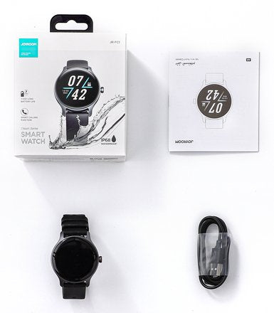 Joyroom Smartwatch Classic Series With Call Answering Function, Ip68, Gray (Jr-Fc1)