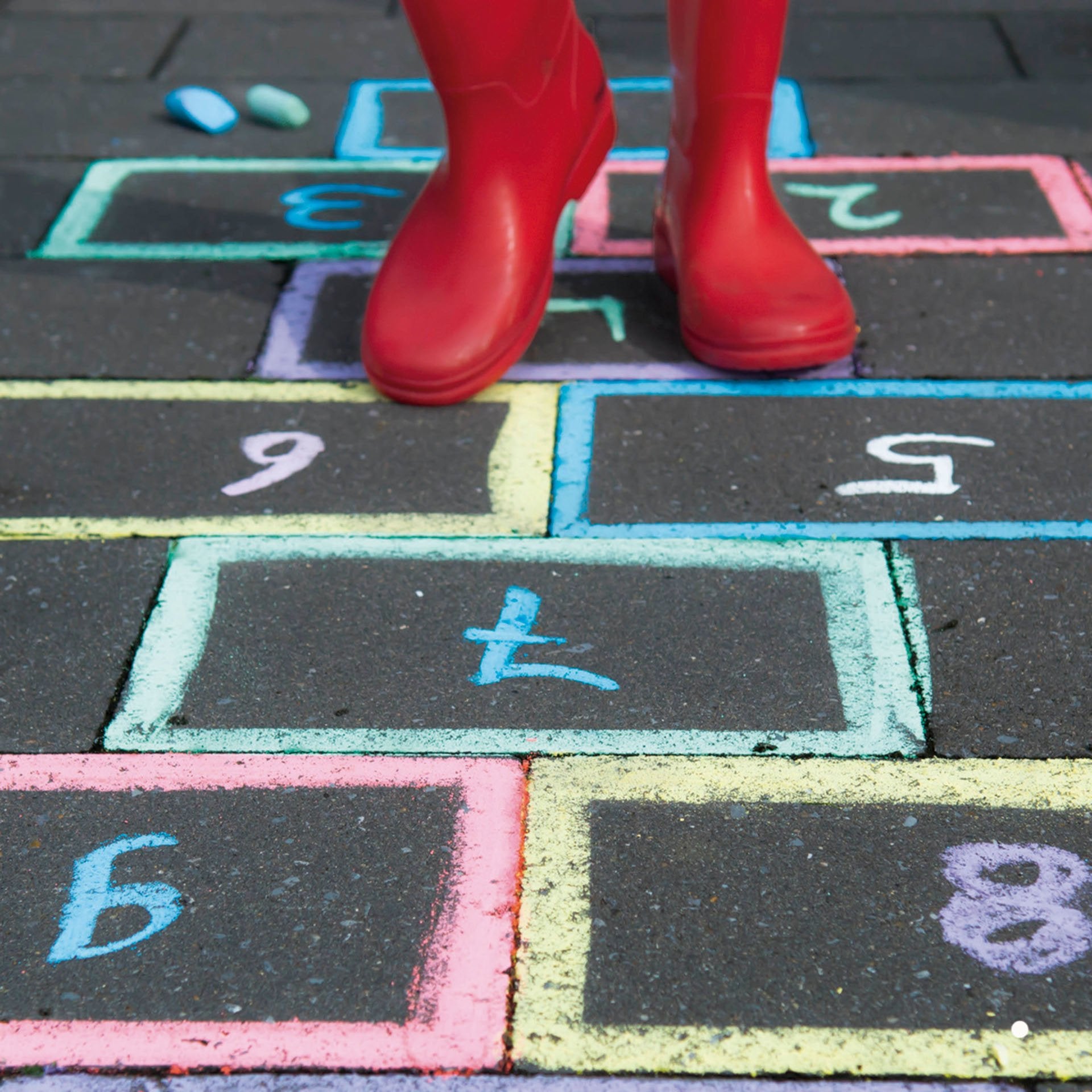 EAN 8410782145752 - APLI Kids 14575 tiza Azul, Verde, Lila, Naranja, Rojo, Amarillo 100 pieza(s) imagen 2