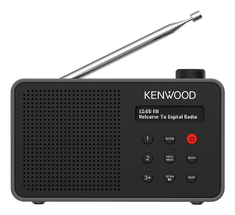Radio Kenwood Cr-M25dab-B Portátil Digital Negro