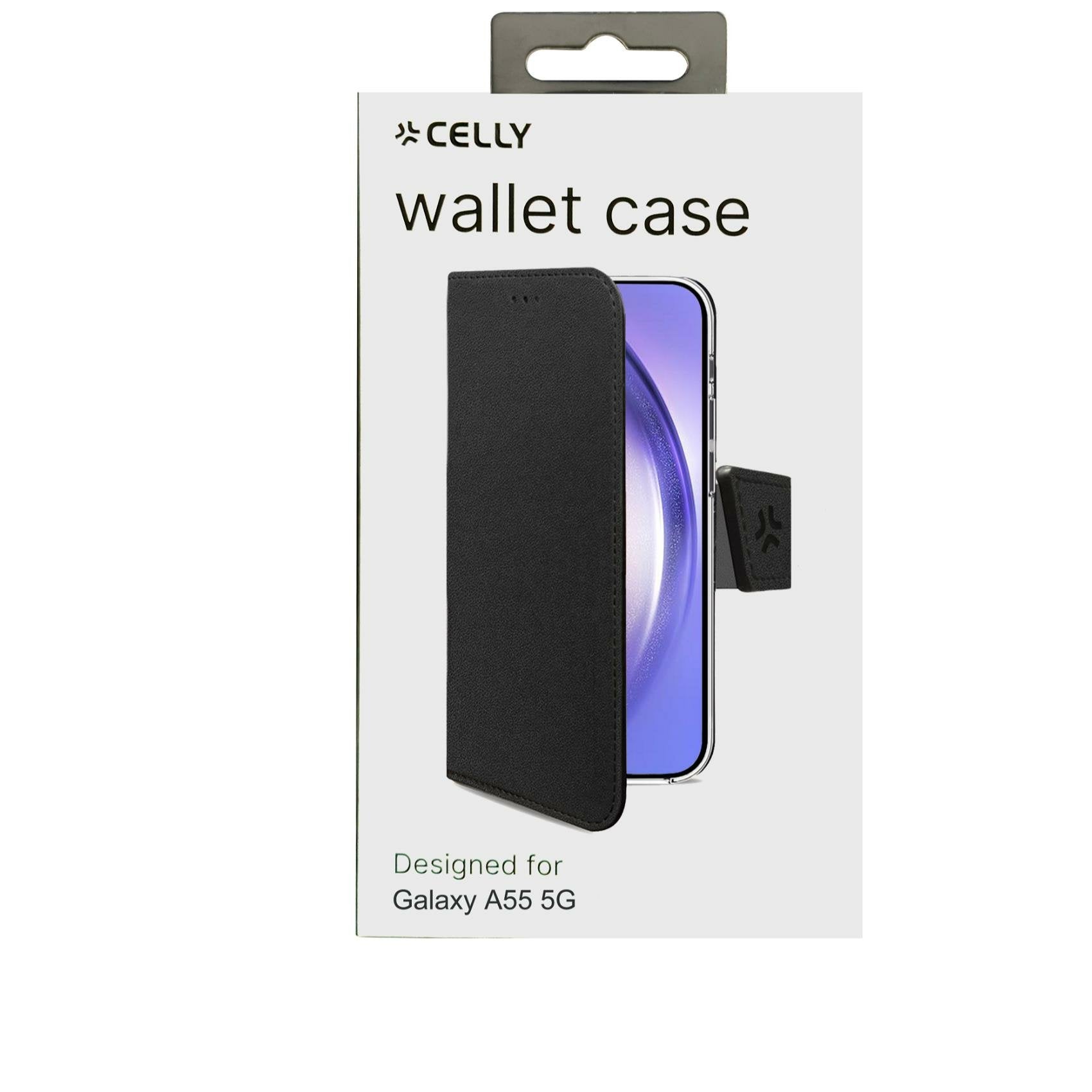 EAN 8021735207085 - Celly WALLY1064 funda para teléfono móvil 16,8 cm (6.6") Funda cartera Negro imagen 5