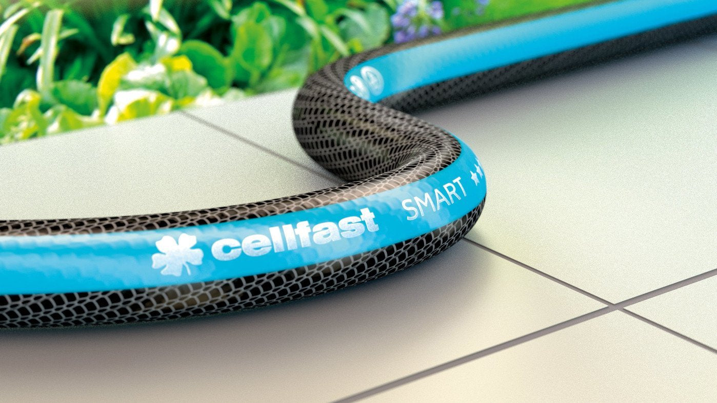 Cellfast 13-121 Manguera De Jardín 50 M Azul Claro, Gris Claro, Negro