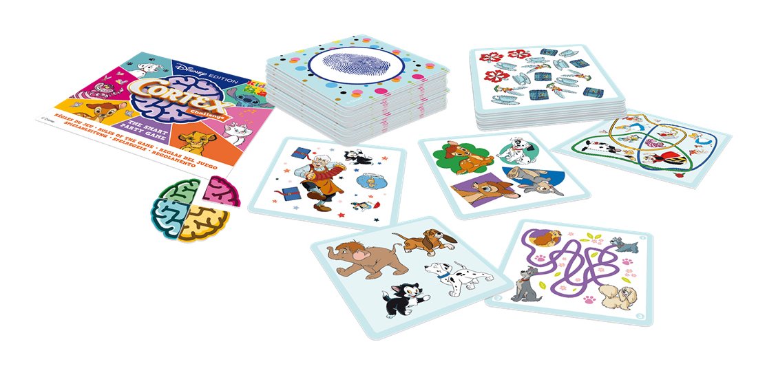 Juego De Mesa Cortex Kids Disney Edition Edad Recomendada 6 Años