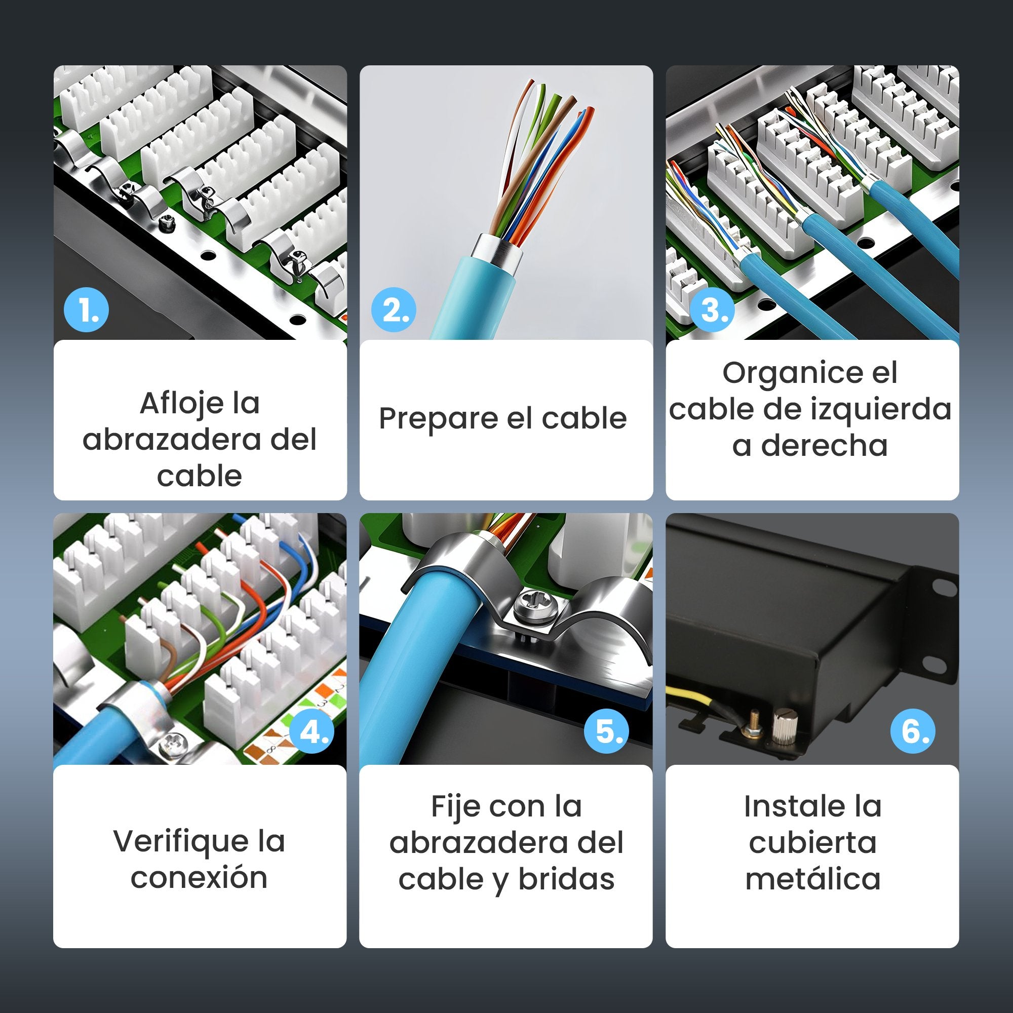 EAN 5902560369830 - Extralink EX.9830 panel de parcheo 1U imagen 16