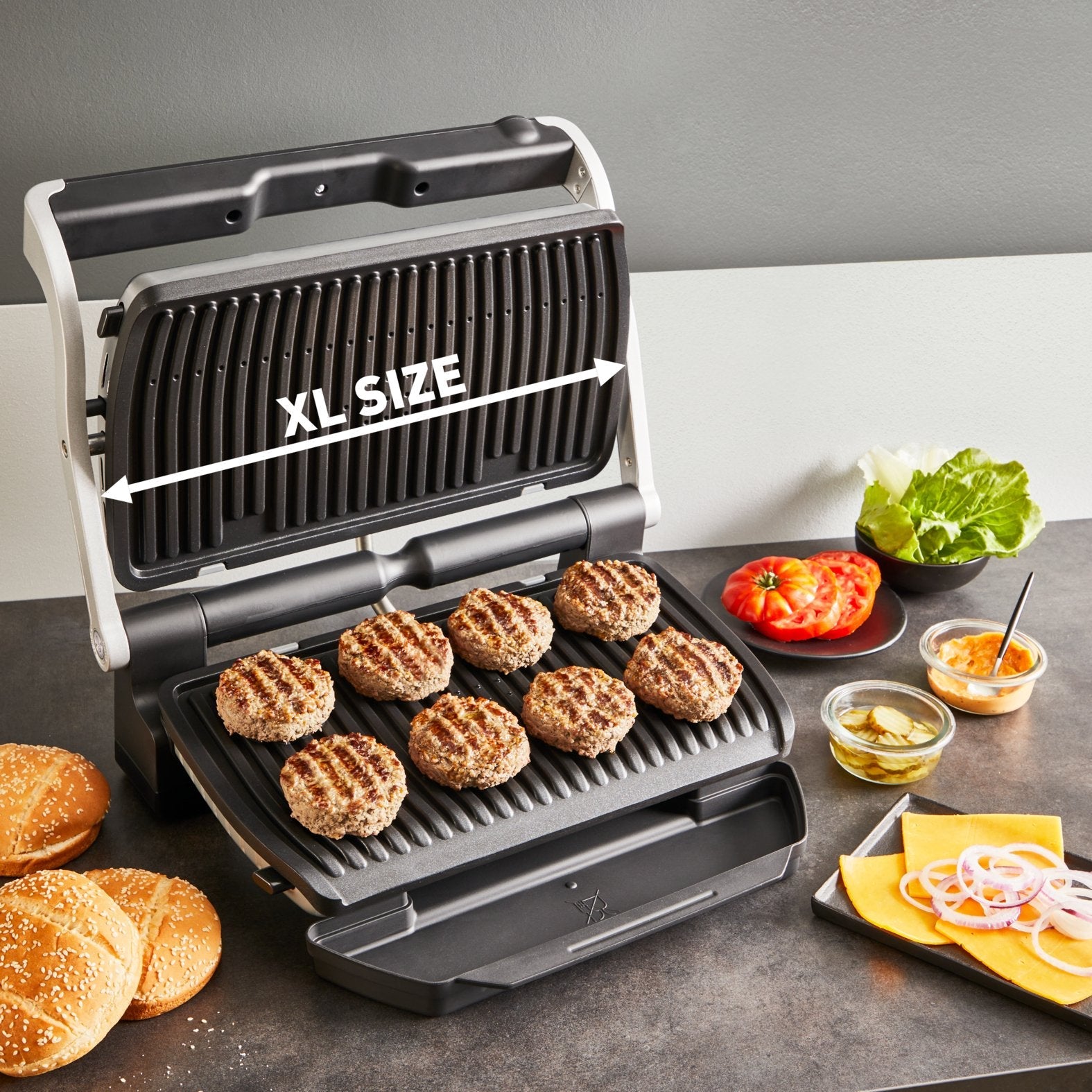 Tefal Gc727d10 Optigrill+ Xl Kontaktgrill