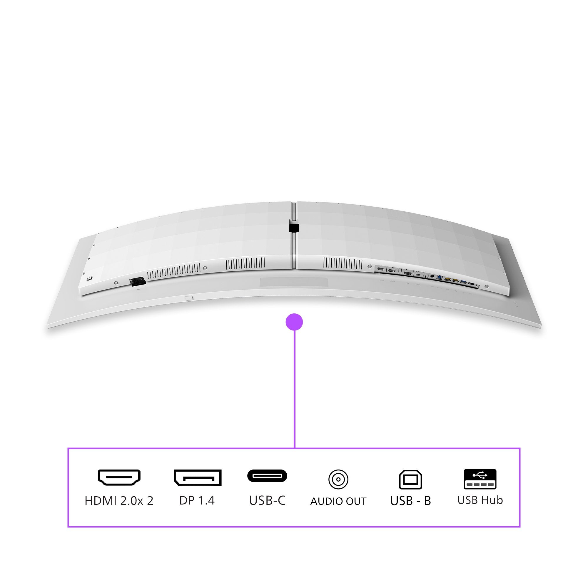 EAN 8712581803926 - Philips Evnia 8000 49M2C8900L/00 pantalla para PC 124,2 cm (48.9") 5120 x 1440 Pixeles Dual QHD QD-OLED B imagen 6