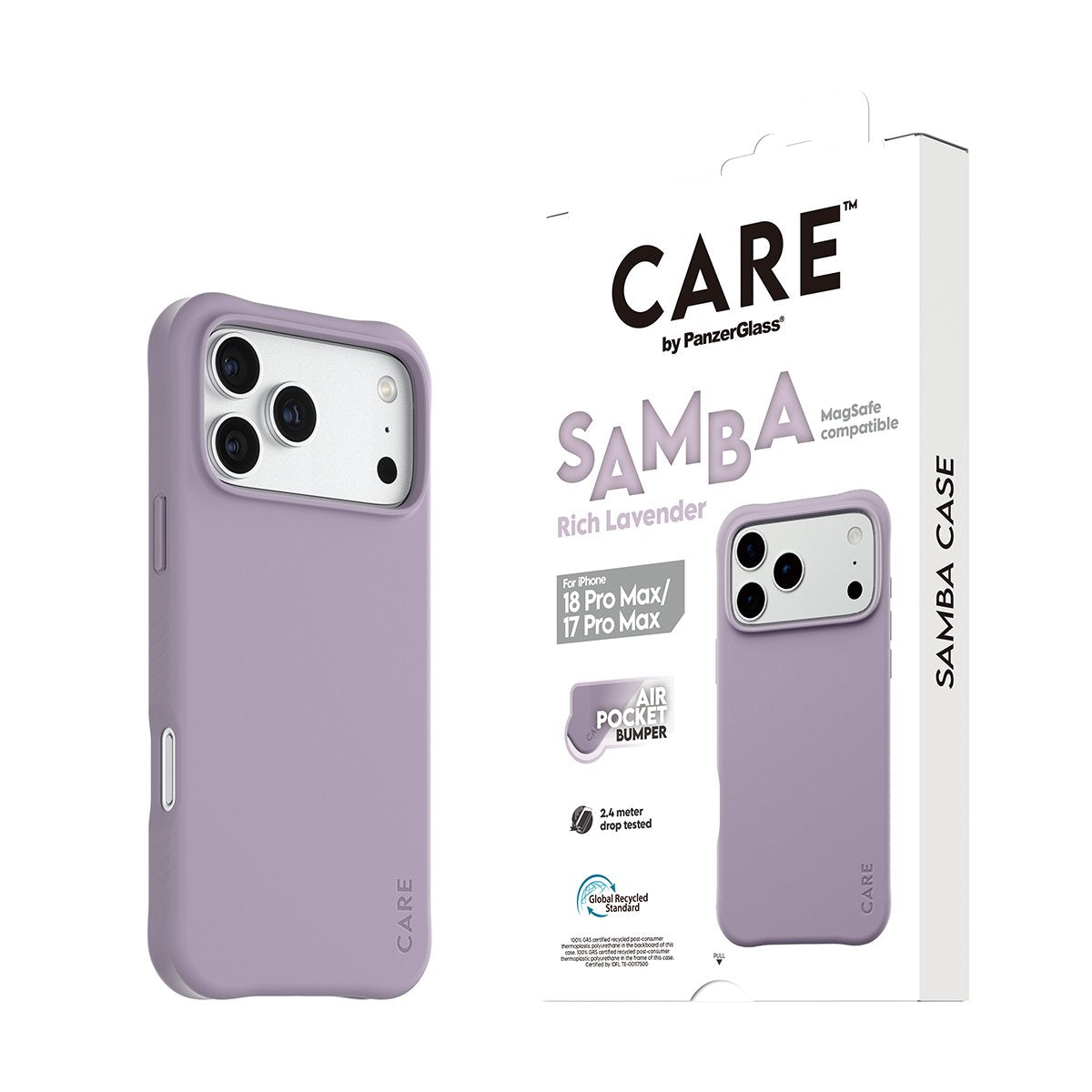 Care By Panzerglass Samba Case Ip17/18 Pro Max Rich Lavender Ms