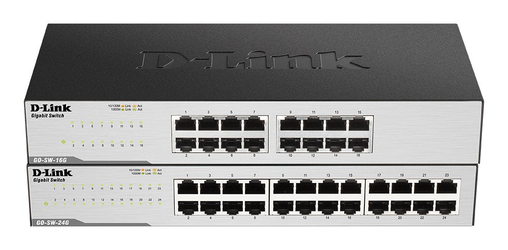 D-Link Switch Go-Sw-24g 24 Puertos 10/100/1000  Carcasa Plastico